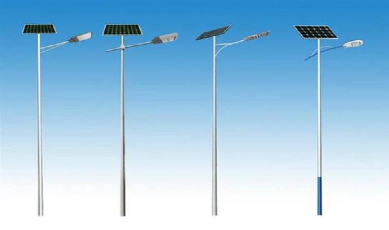 不同樣式的太陽能路燈